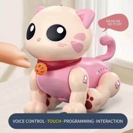 Transfronterizos control remoto infantil programación de juguetes inteligentes trucos electrónicos mascotas regalos robot gatos al por mayor eléctricos