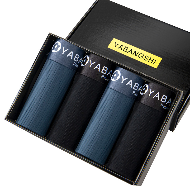 Color sólido 4 Pack (Azul 2 + Negro 2) agujero transpirable