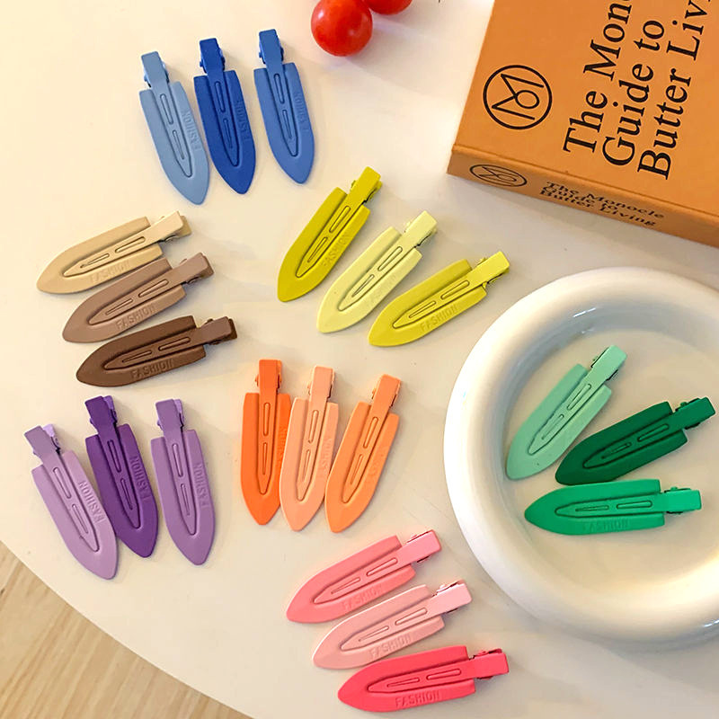 Colorful Metal Traceless Hair Clips for Women, Side Duckbill Clips, Hair Accessories, Trendy Hairpins, New 2026 Bangs Clips Colorful Metal Traceless Hair Clips for Women, Side Duckbill Clips, Hair Accessories, Trendy Hairpins, New 2026 Bangs Clips