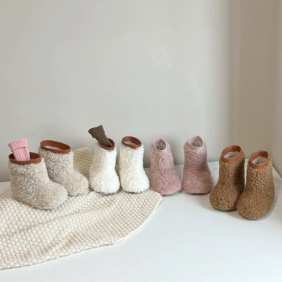 2024 новые меховые сапоги зимой