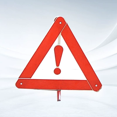 Triangular Warning Sign, High-Reflective: Warning sign