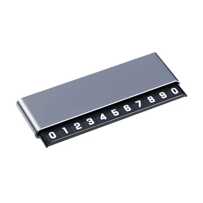 Nömrəli dayanma kartı – phone number plate