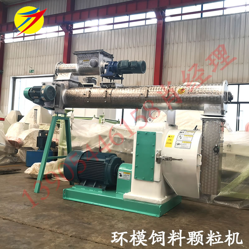 多功能牛猪羊饲料造料机 家禽颗粒饲料机 全自动秸秆清储饲料机