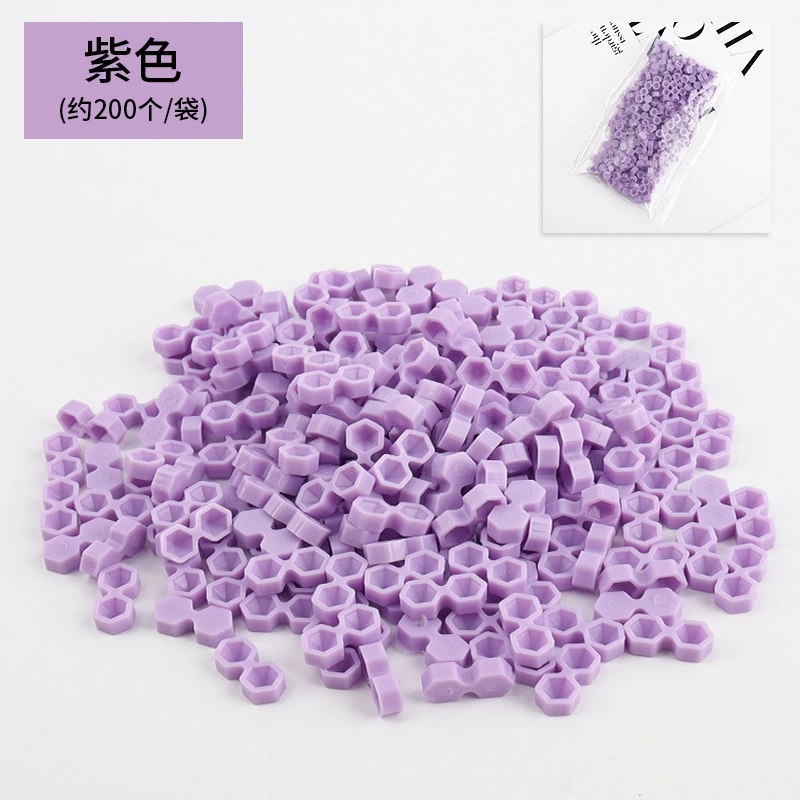 Eyelash Glue Dots — Single‑Use Micro Glue Cups, ~200 pcs Pack, Pastel Colors (Pink/Green/Purple/Yellow)