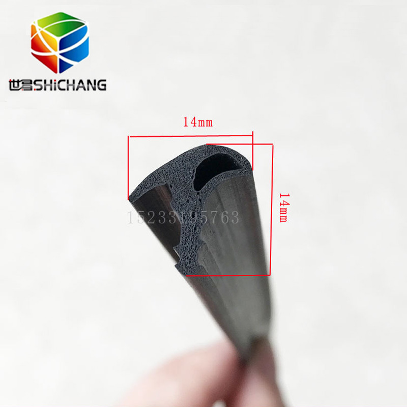 门窗密封条边缘填缝条 三元乙丙发泡密封条异形橡胶条