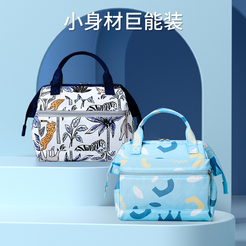 Foreign Trade Mummy Bag 2023 Fashion New Shoulder Baby Out Maternal and Baby Bag Light Large Capacity Mother Bag Wholesale