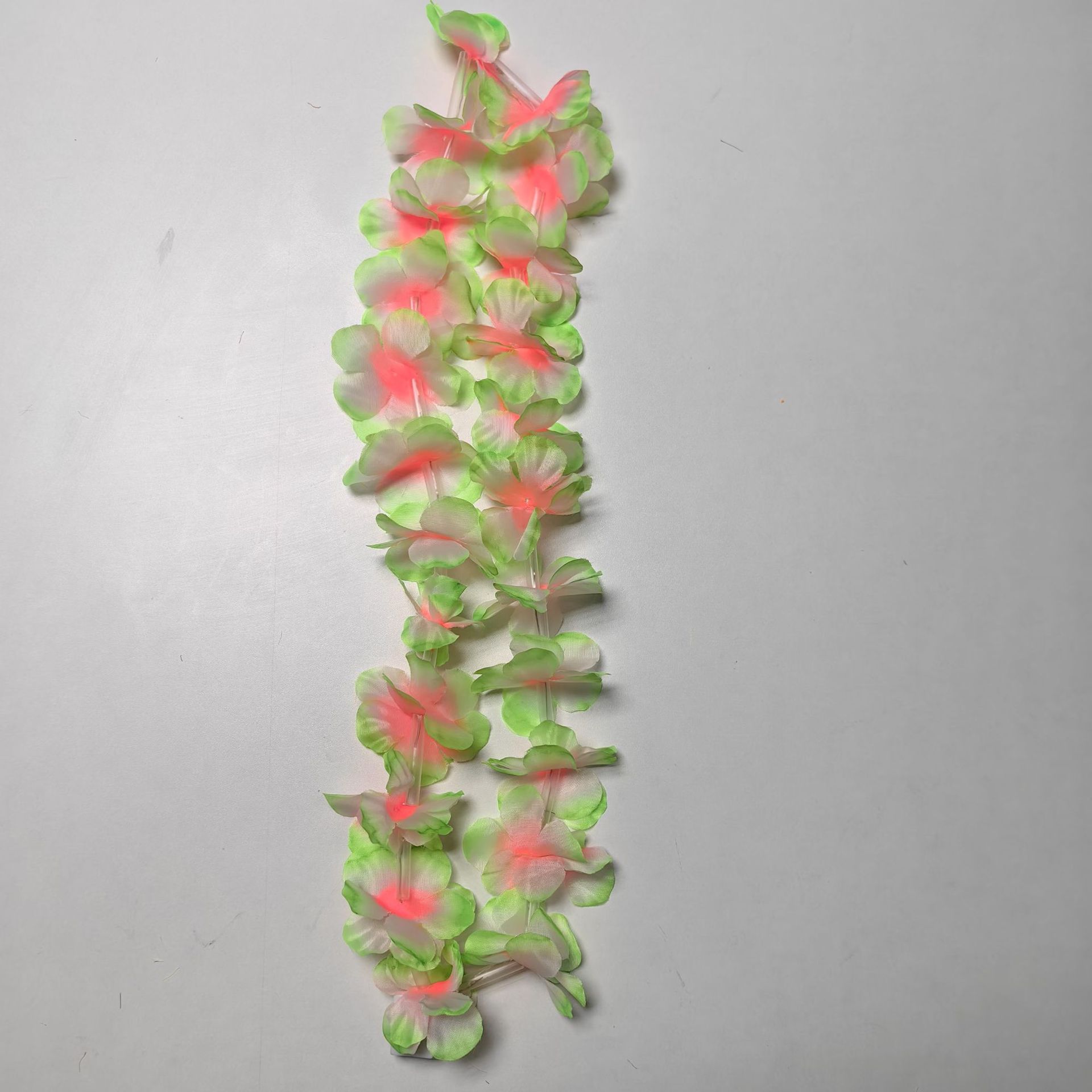 Fiesta festiva atmósfera decoración diseño de luces LED color guirlanda pétalos de diámetro 6.5 cm 10 luces 24 flores