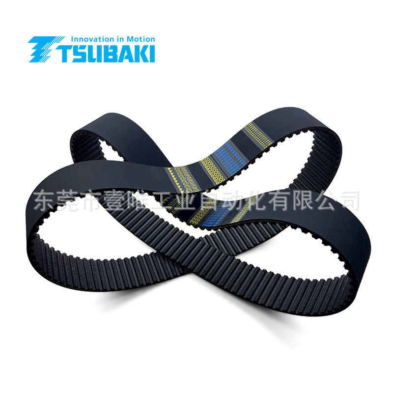 日本TSUBAKI防水型传动带BG800P8M40-W椿本齿形工业同步皮带