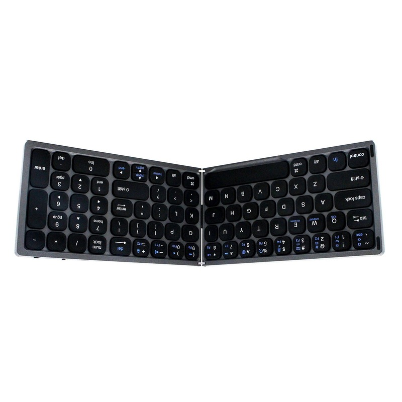 現物二つ折り無線bluetoothキーボード三系統携帯電話タッチパネルタブレットコンピュータ共通デジタルゾーン付き|undefined