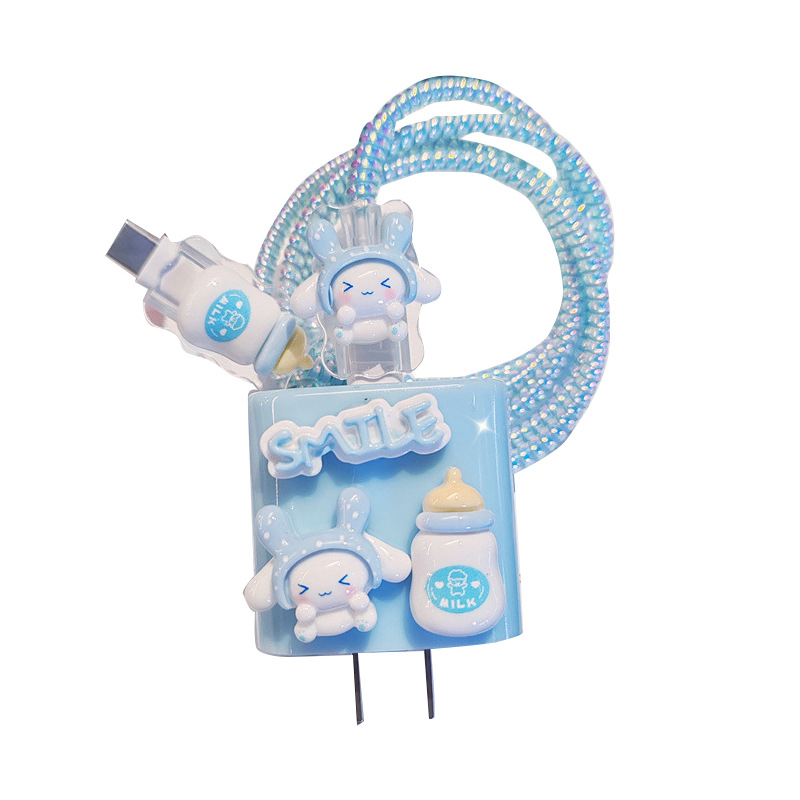 Funda protectora de cable de datos para Apple 20wiPhone14promax cable de carga anti-rotura 13 carga rápida 15/12 carcasa