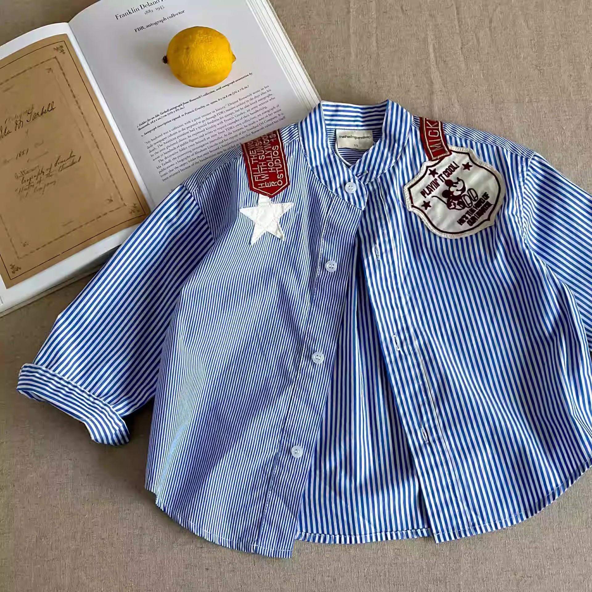 Xianning Seven Camisas para niños Nuevos productos de primavera Niños y niñas de manga larga Niños Ropa para niños japoneses Camisas para niños