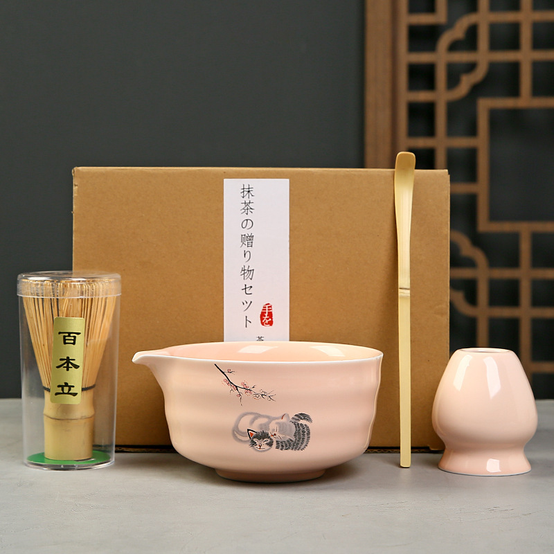 Cepillo de té de matcha de 100 centavos de matcha