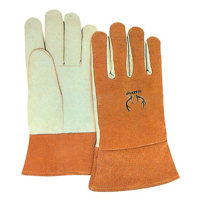 威特仕10-2374-M白色鹿青皮焊工手套