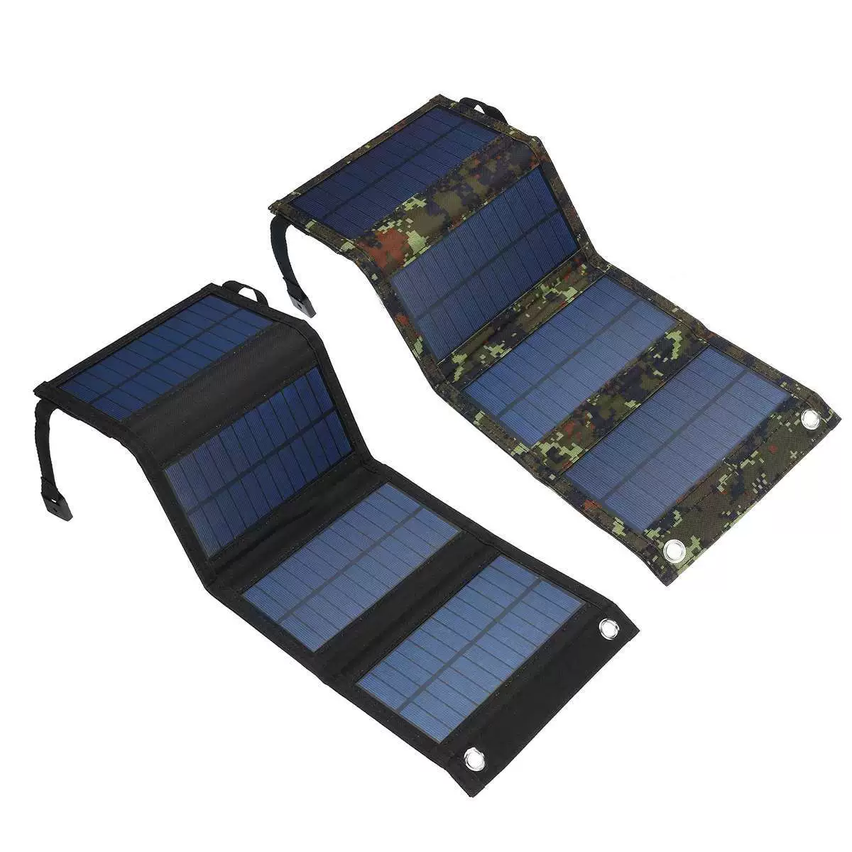Трансграничный эксклюзивный для 10W солнечной складной пакет USBSolar Panel Folding Портативные фотоэлектрические модули