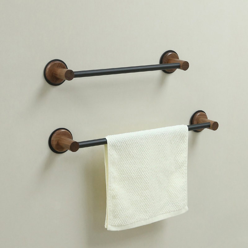 Medieval Style Bathroom Towel Rack Wall-Mounted Bathroom Storage Artifact Wall Punch-Free Towel Storage Rack