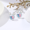 Cross -border cartoon Starborn Baby Stick Time Gem Studge Stitch Mickey Mickey Head Style Earrings