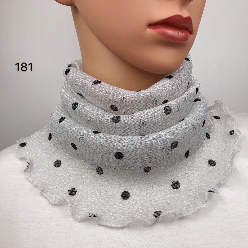 Cuello de orejas de alambre de oro para mujeres primavera y verano universal protector solar cuello de cuello multifuncional velo de cuello de cubierta de cabeza de seda pequeña bufalla