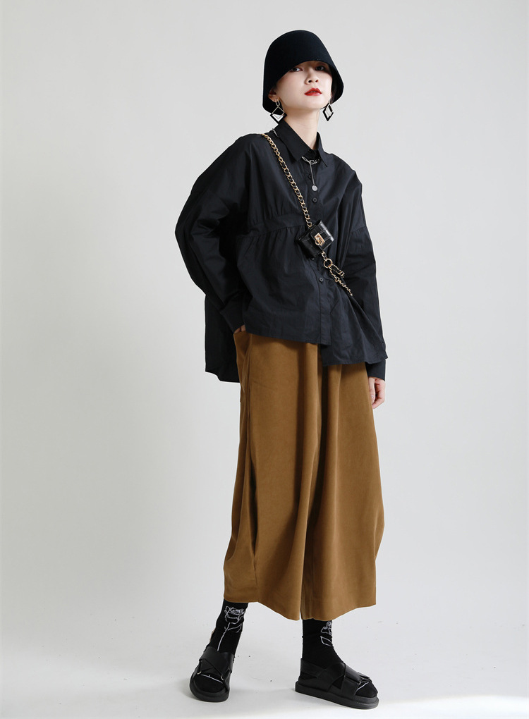 Title 10, Nuovi Pantaloni Casual Giapponesi Retro Spazzol...