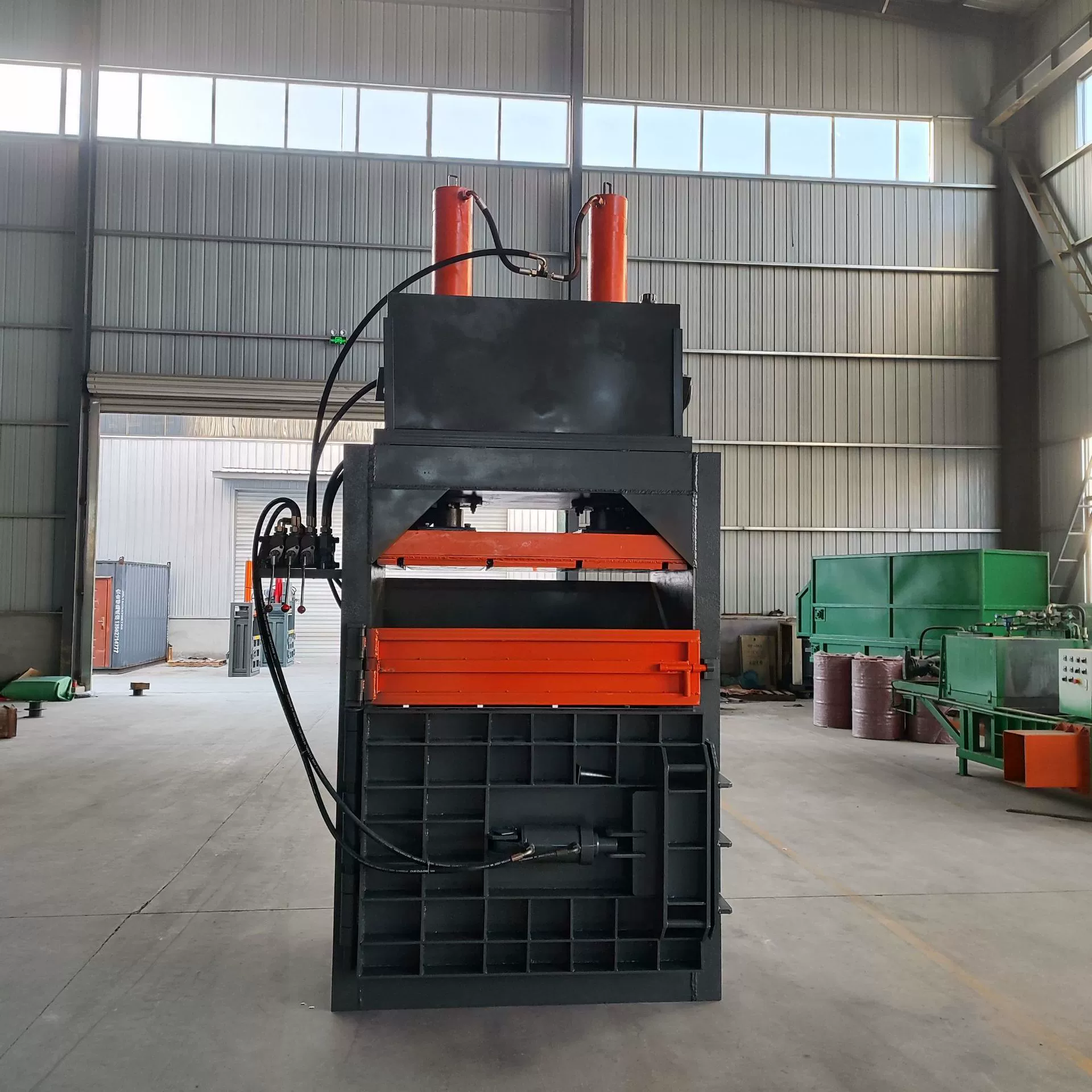 100 тонн металлическая банка из алюминиевого сплава тонкого железного листа сжатого обвязки машина полная стальная пластина вертикальная гидравлическая пресс-подборка