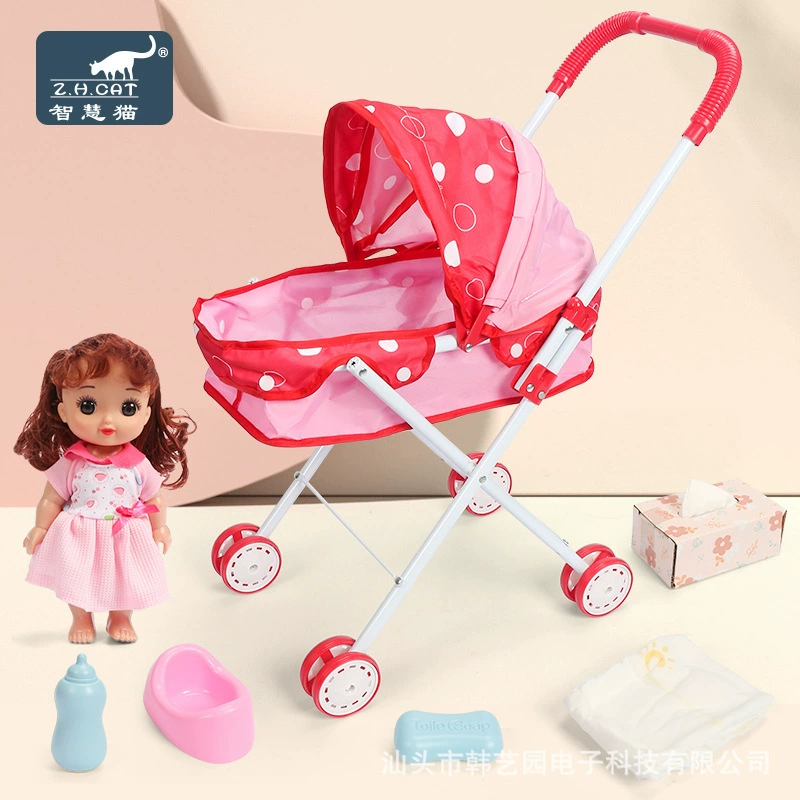 Семейный детский shopping cart для девочек, игрушка, кукла, подарок на день рождения