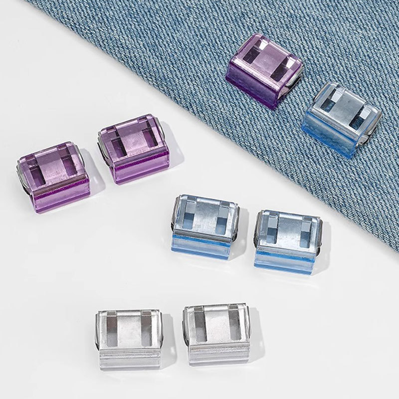 Camiseta corta, artefacto, sin costura, clip invisible ajustable, ropa demasiado larga, manga corta, dobladillo, clip fijo