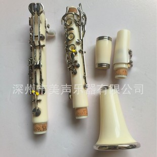 German-Style B-Flat 19-Key Clarinet, Universal Model for Beginners and Advanced Players, Abs Resin Material