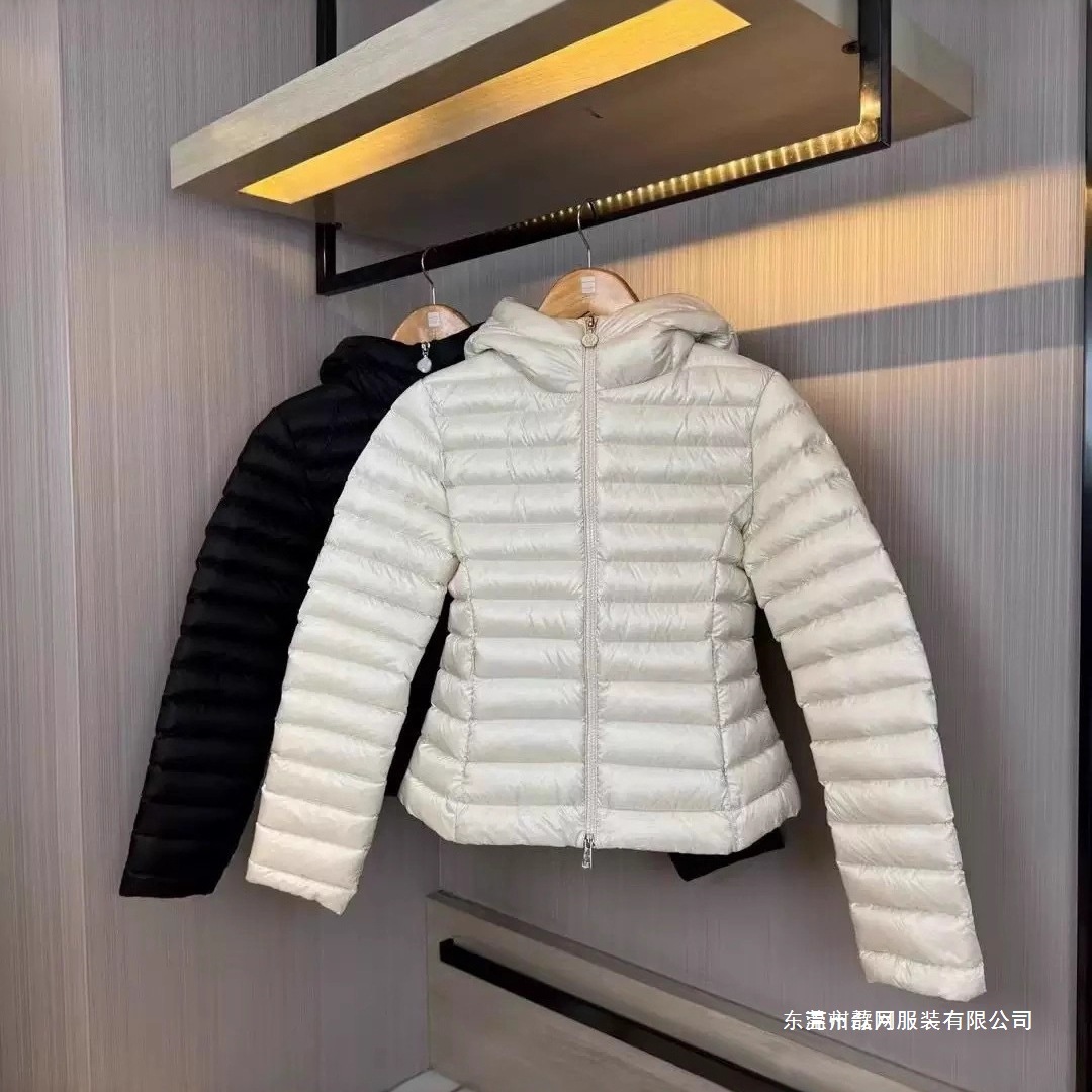 [Dujia] Mengjia's Lightweight White Goose down Jacket, Warm Waist, Lightweight Short Autumn and Winter Hooded down Jacket for Women
