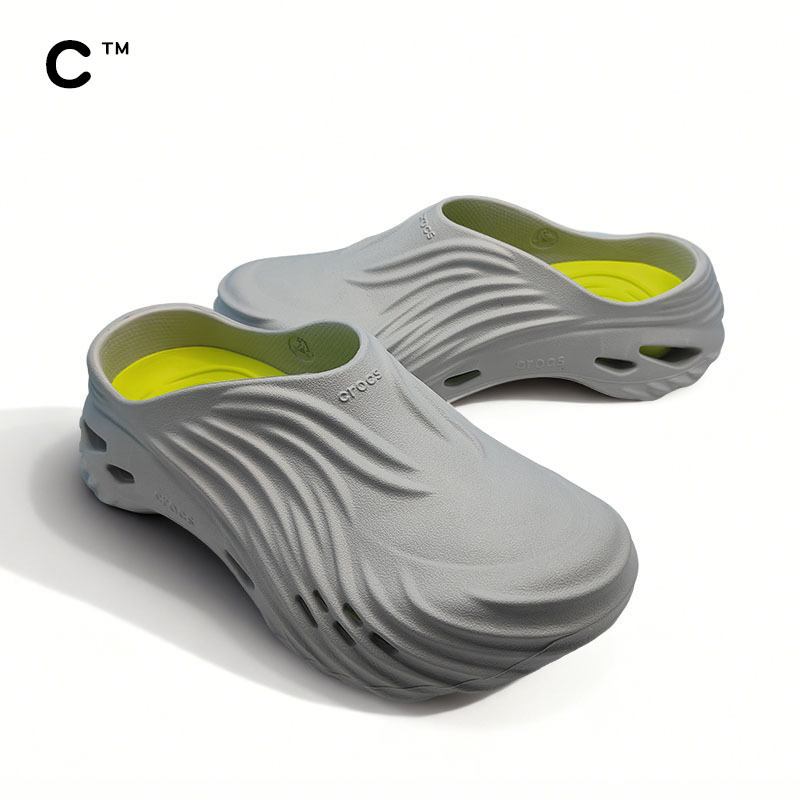 Cross Wave Wave Hole Shoes Liu Yuxin's Same Style Men's Lightweight Non-Slip Casual Outdoor Sports Beach Shoes