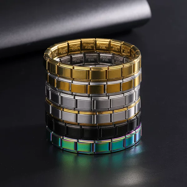 Elastic Men's Bracelets in Multiple Colors, Minimalist and Light Luxury, Cross-Border Selection, Direct Supply from the Source, Daily Commuting Accessories, High Cost-Performance Ratio