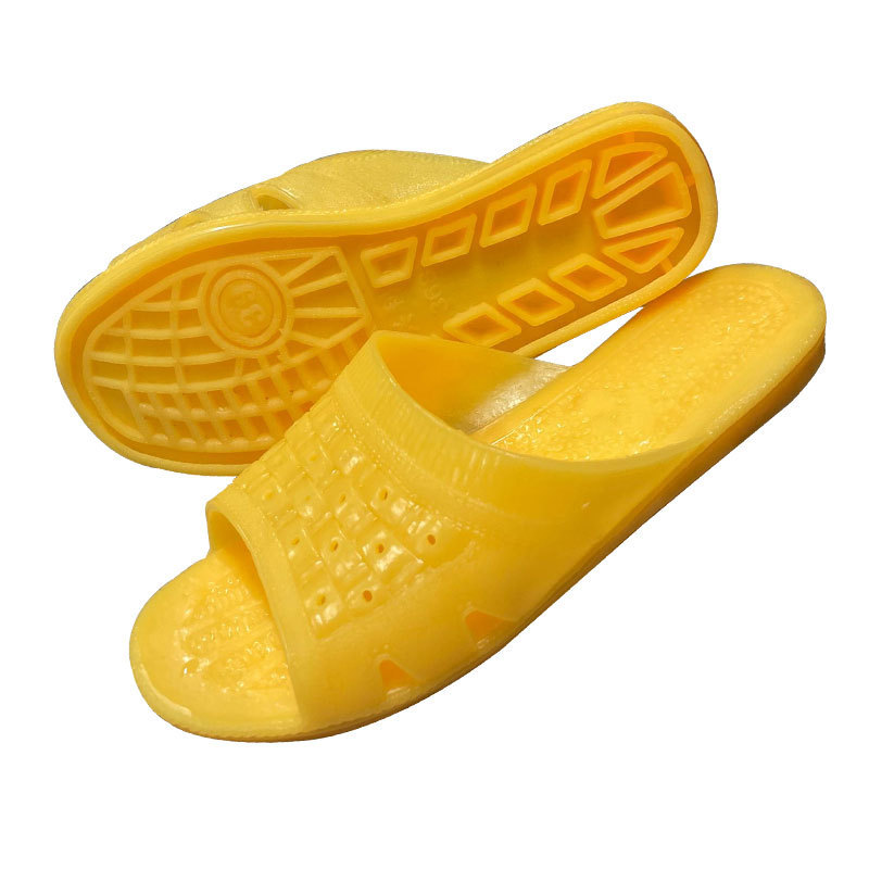 Vietnam Raw Rubber Slippers Summer Drop-Resistant Non-Slip Slippers for the Elderly Bathroom Bathing Home Room Rubber Slides