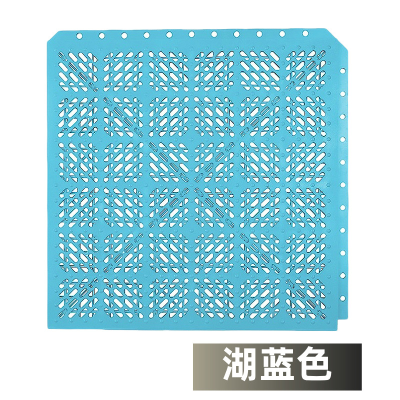 스몰 메쉬 트윌 레이크 블루 (높이 1cm)