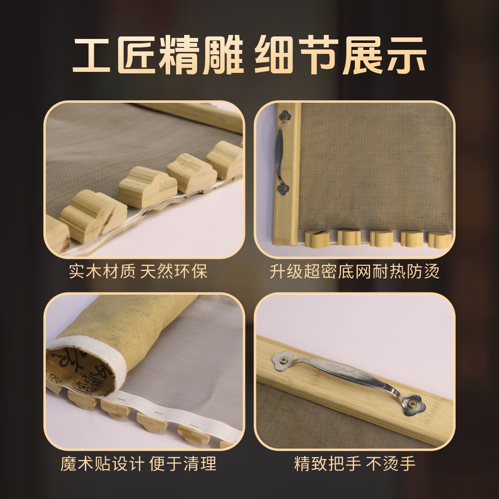 Moxibustion Tool Set Wooden Dragon Bone Du Mai Long Snake Moxa Rack for Back Care 200g specifications