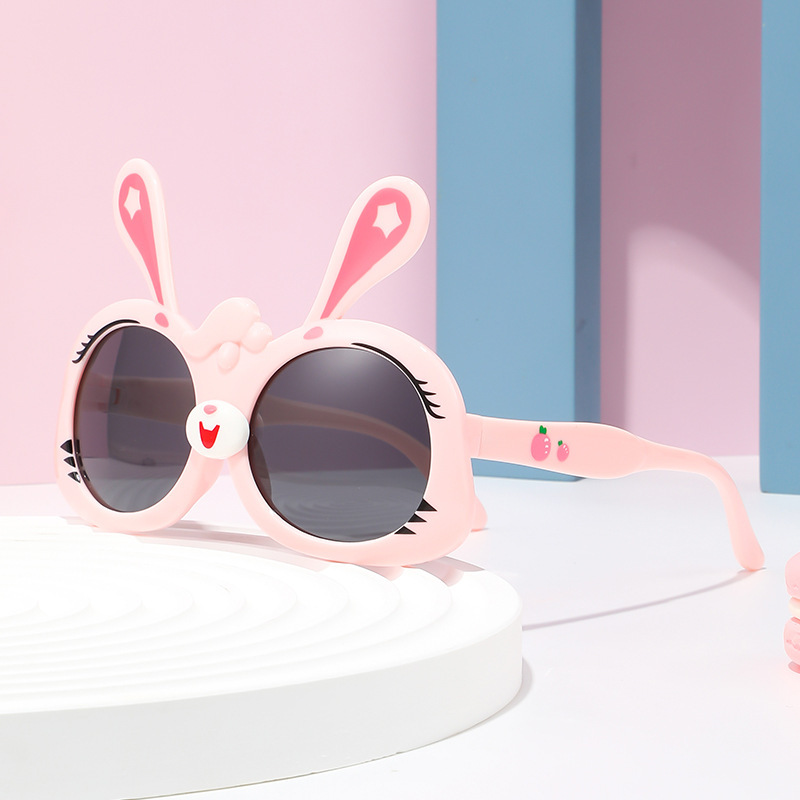 Protección solar ultra ligera coreana para niños gafas de sol marea niños bebés niñas gafas de sol caricatura bebés niñas gafas de sol