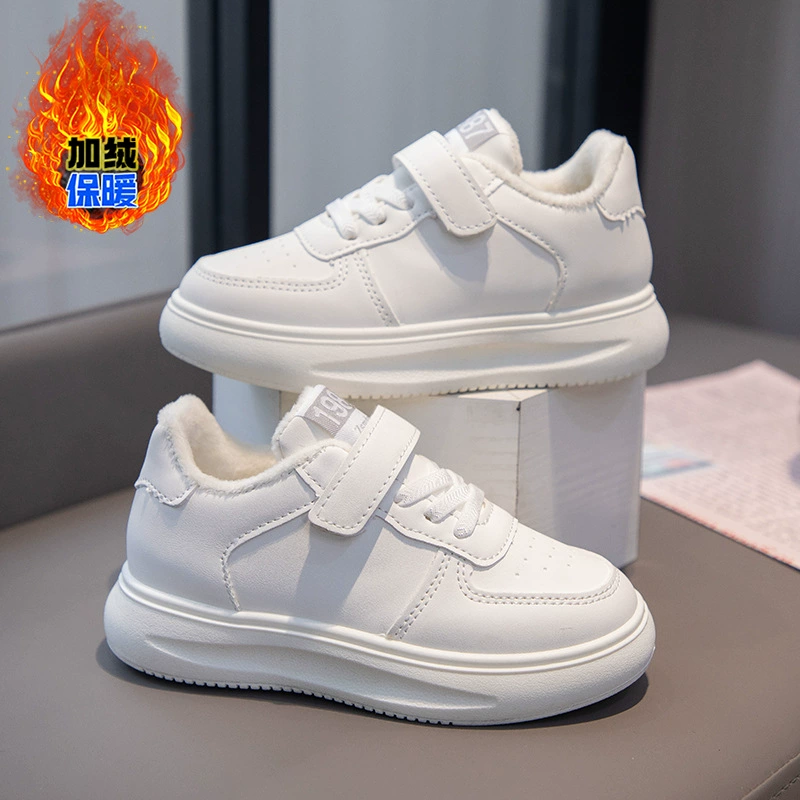 Детские маленькие белые туфли плюс бархатные мужские и женские туфли