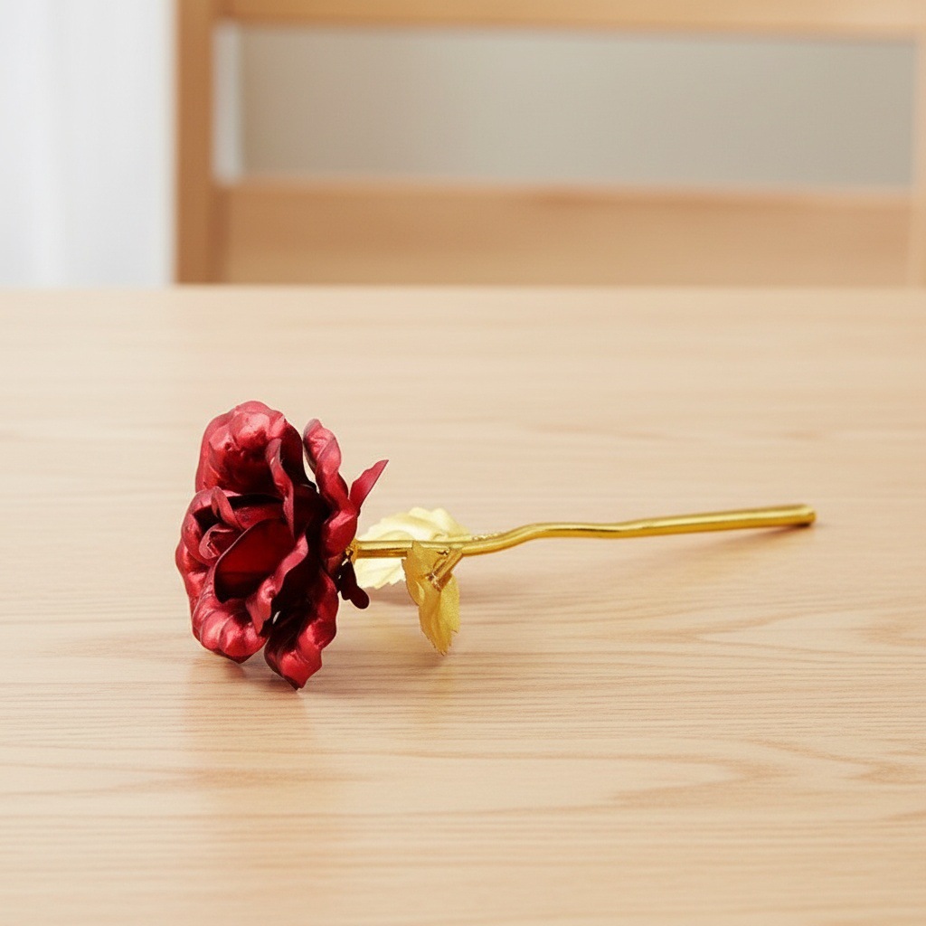 Jiao Yan flores eternas flores bonos de oro simulación del día de la madre creativo regalos del día de San Valentín regalos al por mayor transfronterizos