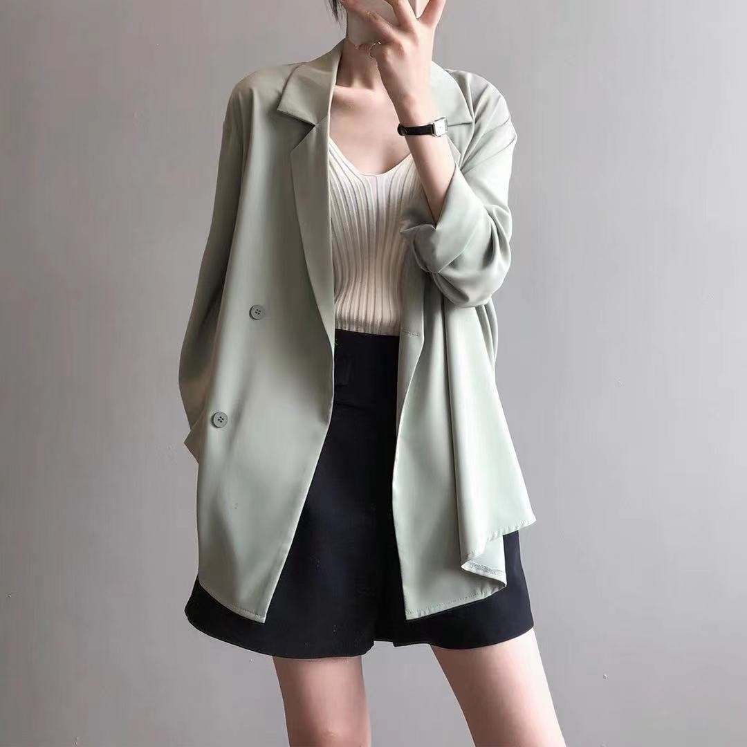 Women's Coat Long Sleeve Blazers Elegant Solid Color display picture 9