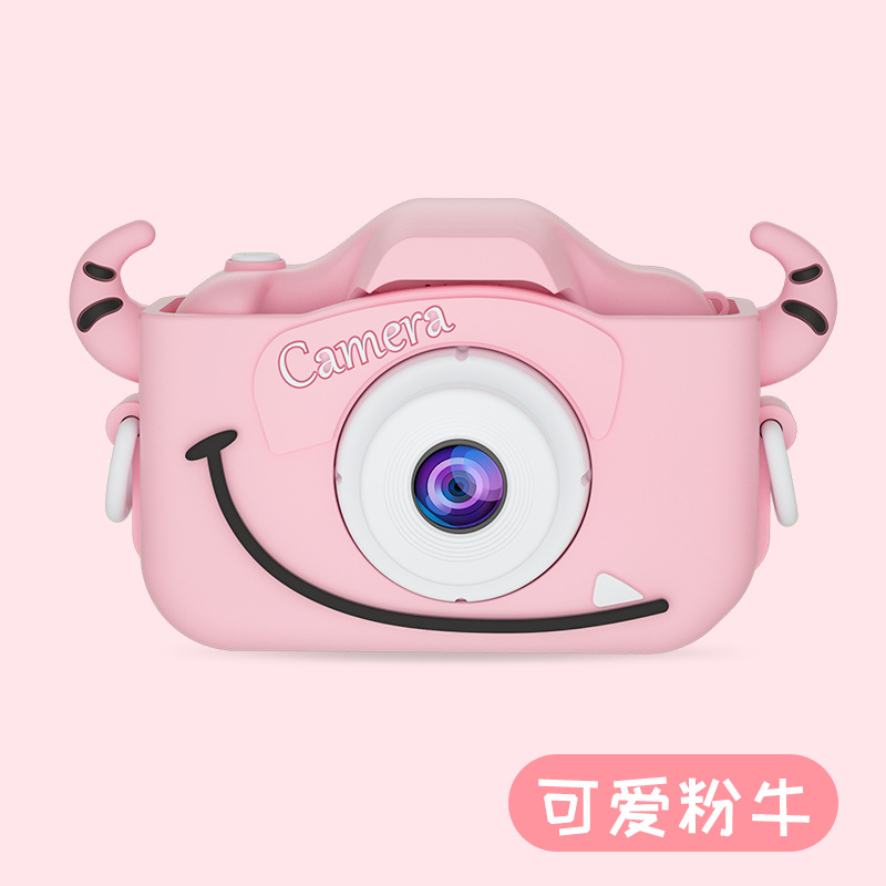 Cámara SLR digital para niños transfronterizos cámara frontal y trasera HD de doble cámara mini cámara de dibujos animados