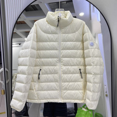 平湖冬季新款90白鸭绒2025轻薄连帽户外羽绒服女装保暖学生外套潮