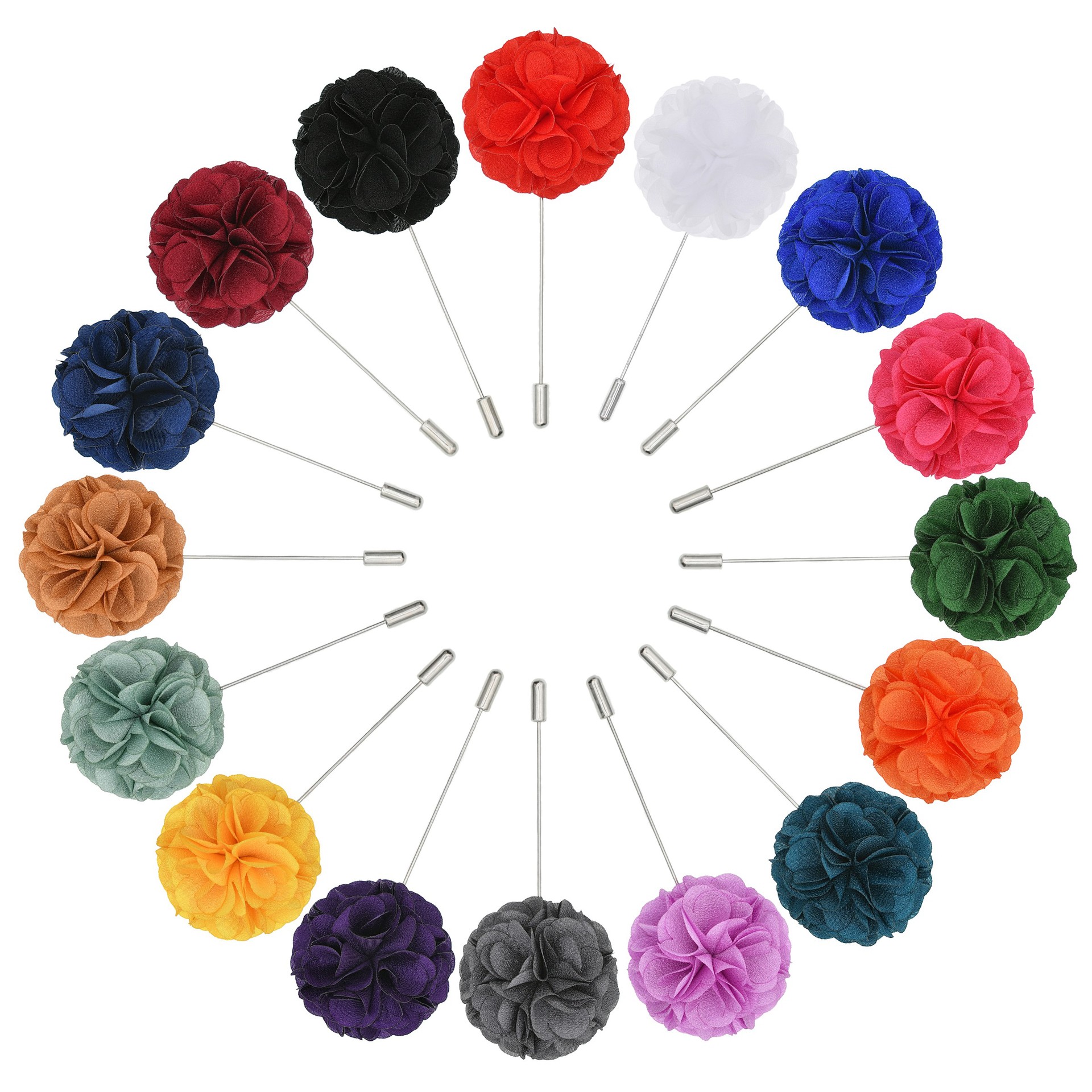 Accesorios de boutique para hombres broche ramillete traje camisa collar de tela pin Amazon AliExpress suministro transfronterizo de comercio exterior