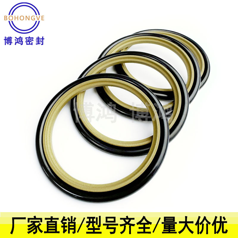 std组合密封件 轴用斯特封液压油缸油封活塞密封圈 聚四氟斯特封