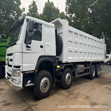 国际供应豪沃前四后八8x4工程卡车 双桥土方翻斗自卸车 440马力