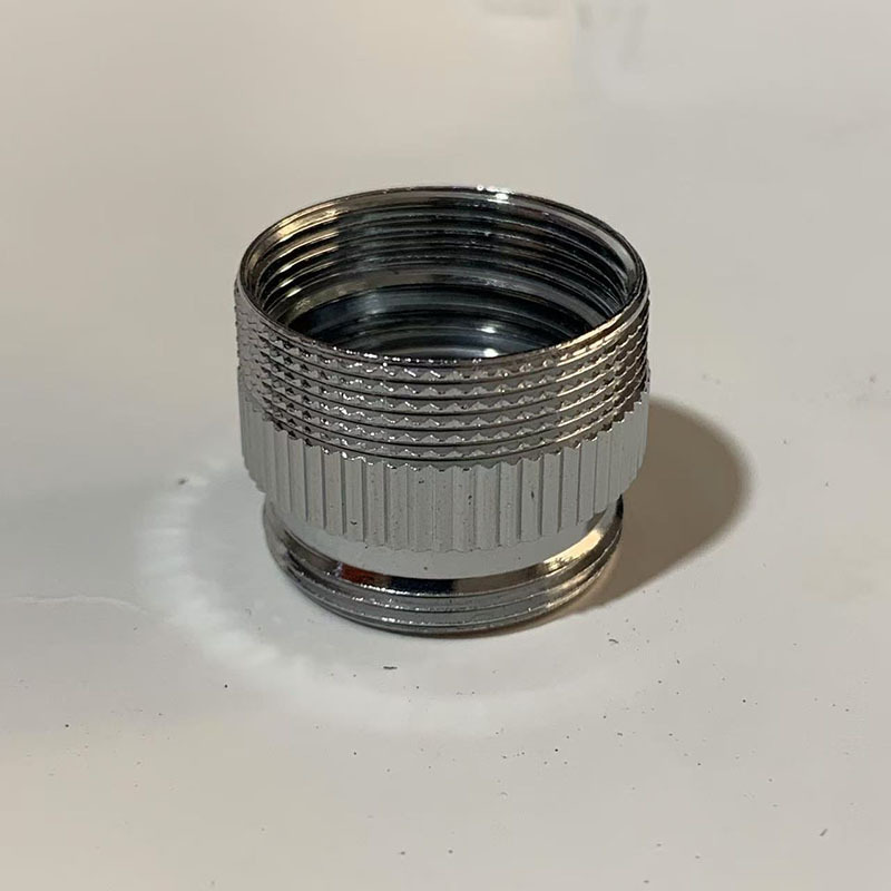 Adaptador purificador de agua de grifo Boquilla DE AGUA Bubbler 22 boquilla fina 4 puntos cabezal de ducha de dientes gruesos Alambre de alineación reductora 24 cobre