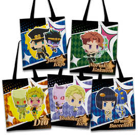 JOJO的奇妙冒险周边单肩包帆布袋手提承太郎花京院吉良吉影批发