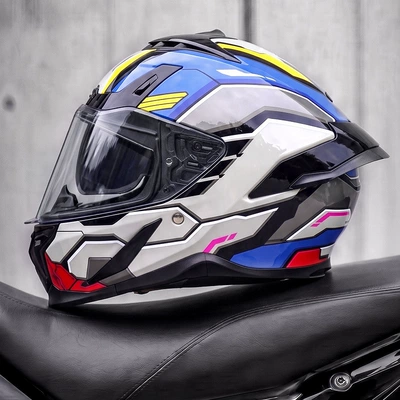 Motosiklet kaskı (dəbilqə) – riding, full-face motorcycle helmet - phantom-mecha-m55-56cm