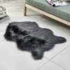 Imitation wool-dark gray