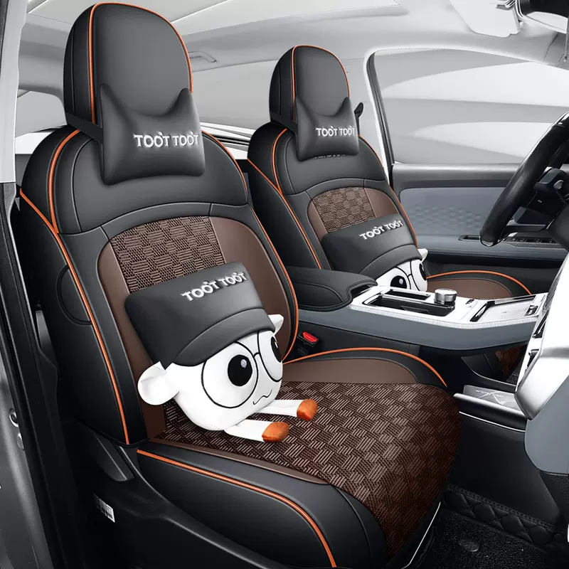 适用广汽埃安yplus座椅套全包24款埃安Y丫座套四季坐垫汽车用品皮
