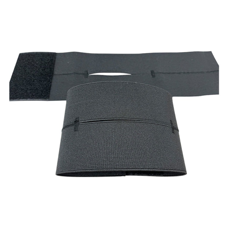 Suministro transfronterizo de guantes de béisbol negro correa de velcro elástico correa elástica agujero abierto guantes envueltos béisbol