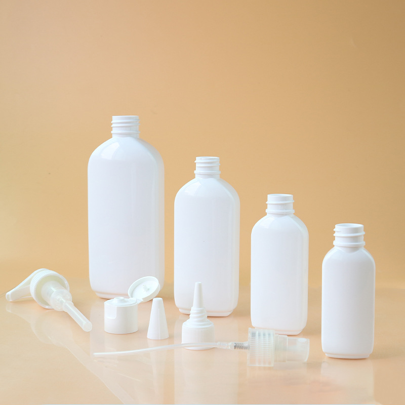 30ml50ml100ml200ml尖嘴扁瓶pet塑料UV胶水瓶 电发水瓶 彩绘颜料