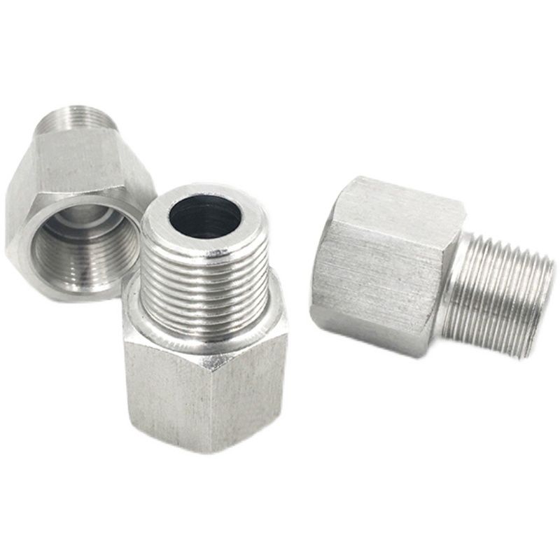 Adaptador de acero inoxidable 304 NPT1 / 4 / NPT1 / 2 Adaptador de medidor de presión M14 * 1.5 Adaptador M20 * 1.5