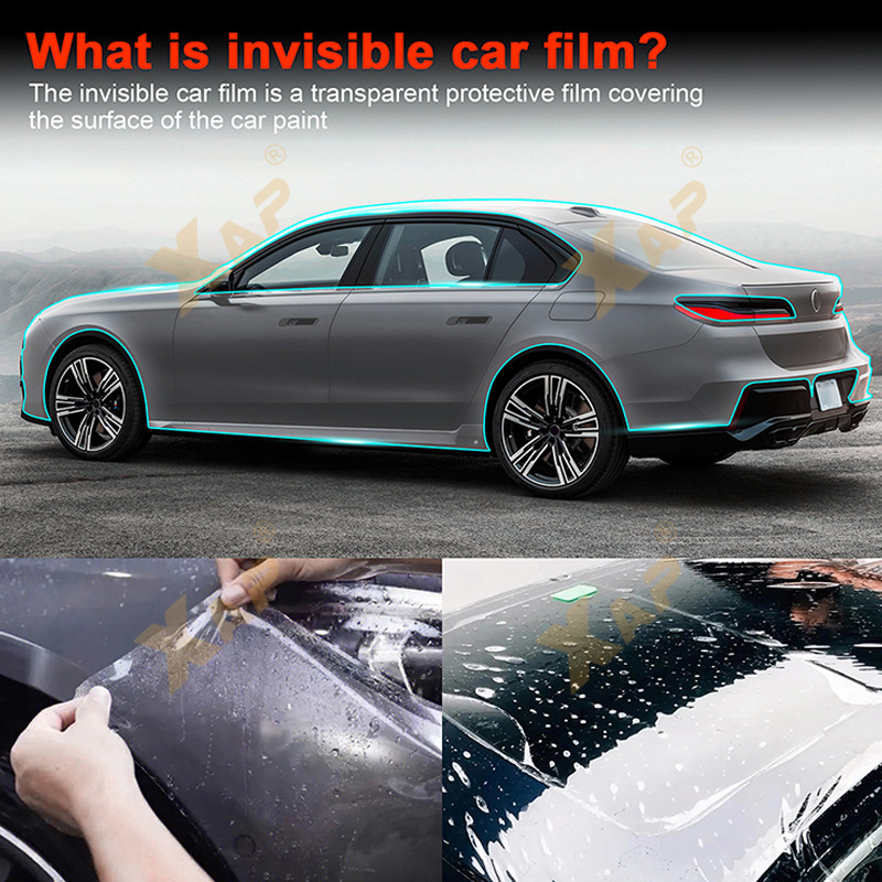 Cross-Border Exclusive Supply Suitable for Bmw 7 Series G70 m Sport Version Tpu Paint Protection Film to Prevent Scratches and Enhance Shine
